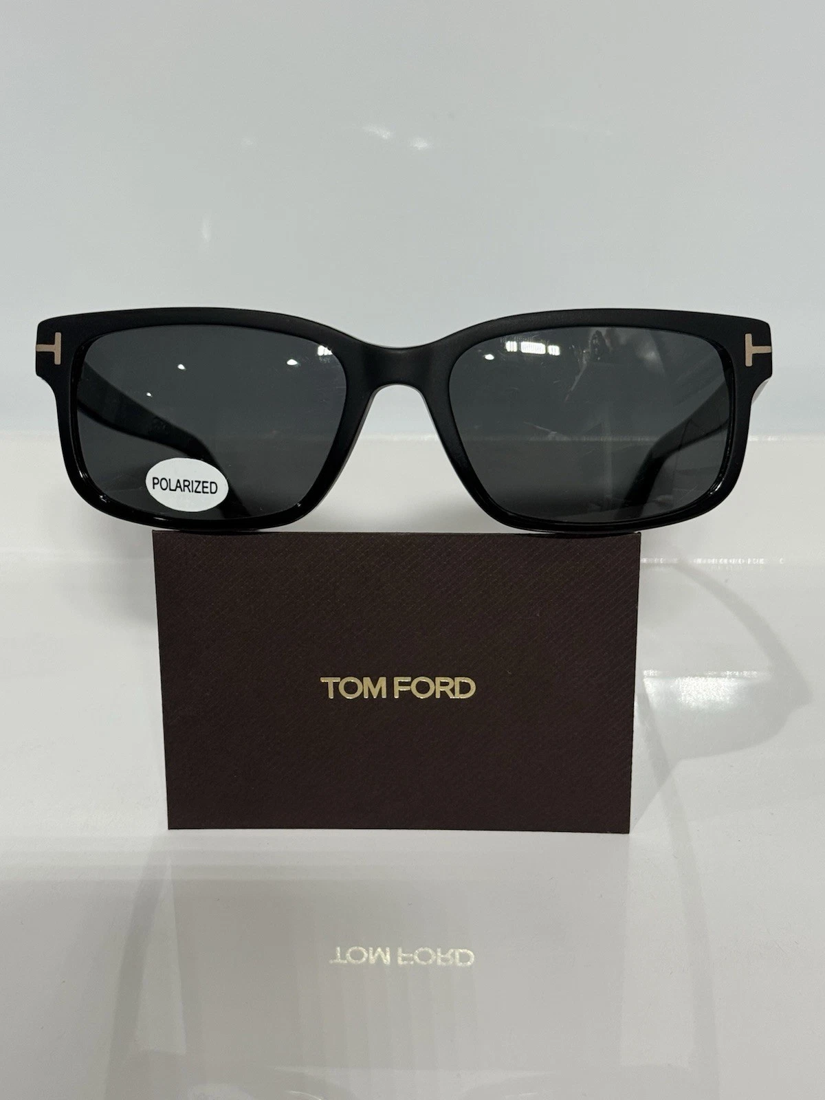 Tom Ford — Tom Ford TF5313 Matte Black Acetate Unisex custom Polarized Gray Sunglasses