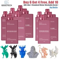 【Buy 6 Get 4 Free】Geeetech LCD Standard Resin/ABS-Like+/Water Washable Resin