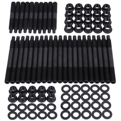 Cylinder Head Stud Bolt Kit 12-Point, Compatible with 2004-Newer LS1 LS3 5.3L 5.