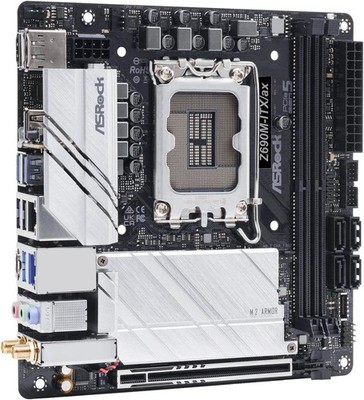 ASRock Z690M-ITX/ax 13600t メモリ32gb セット ASRock Z690M-ITX/ax LGA 1700 Intel Z690 DDR4 Mini ITX Intel