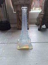 Flacon de parfum ?  " tour eiffel " en verre opalescent Sabino ?