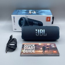 JBL Flip 6 Portable Bluetooth Speaker Wireless Waterproof Blue Used