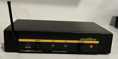 AKG UHFSR40 Ultra High Frequency Stationary Receiver FREE SHIPPING