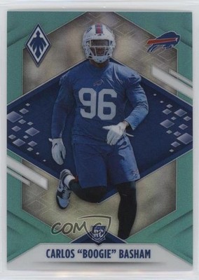 2021 Panini Phoenix Teal /150 Carlos Basham Jr Boogie #169 Rookie RC 1u6