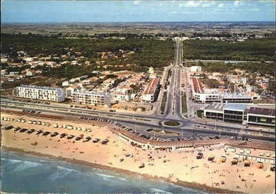 Saint Jean de Monts Aerial Photo Avenue de la Foret et la Rotonde