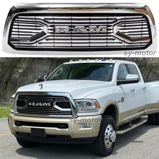 Chrome Grille For 2010-2018 Dodge Ram 2500 3500 Big Horn Style Bumper Wletters Chrome Grille For 2010-2018 Dodge Ram 2500 3500 Big Horn Style Bumper Wletters