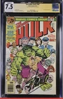 Incredible Hulk 200 CGC 7.5 OWP JSA Auto Grade 8 Authentication Stan Lee Signed