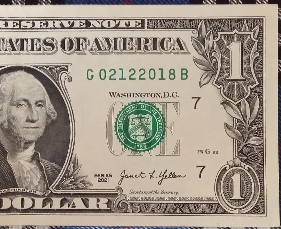 Birthday Anniversary Note Feb 12th 2018 Fancy Serial Number Series 2021 - Image 2 of 4