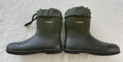 HISEA Upgraded Garden Boots Mud Resistant Outdoor Work Boots Mens Size 11 EUC