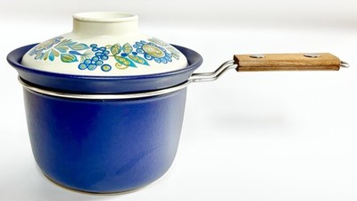 Figgio Flameware, Vulcanus Qualität, Tor Wikinger Dekor, Kochtopf mit Deckel. Norwegen