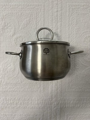 Schulte-Ufer 6 Qt 1611 Stainless Steel Pot With Lid Made In PRC