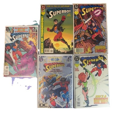 Superboy #1, 2, 3 ,6, 7 (DC, 1994 ) -RARE  #7-DC UNIVERSE LOGO