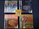 Pokémon Crystal & Legend of Zelda Ages/Seasons/Four Swords GBC/GBA Manuals