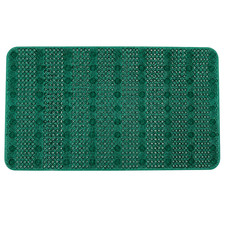Velvet Grass Bathmat Textured Spa Quality Foot Scrubber Bathroom Tub Bath Mat