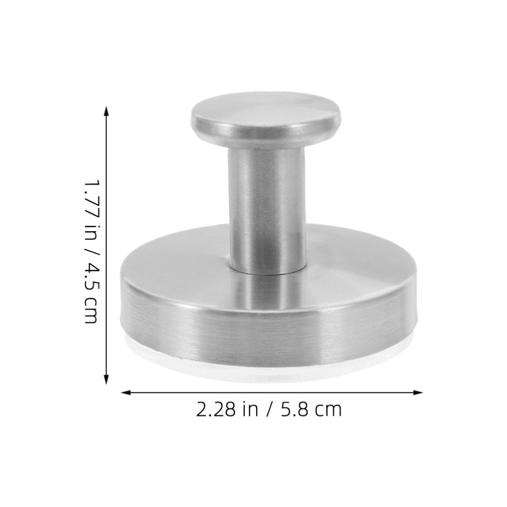 4 Pcs Shower Ball Holder Wall Adhesive Hooks No Drill for Hanging