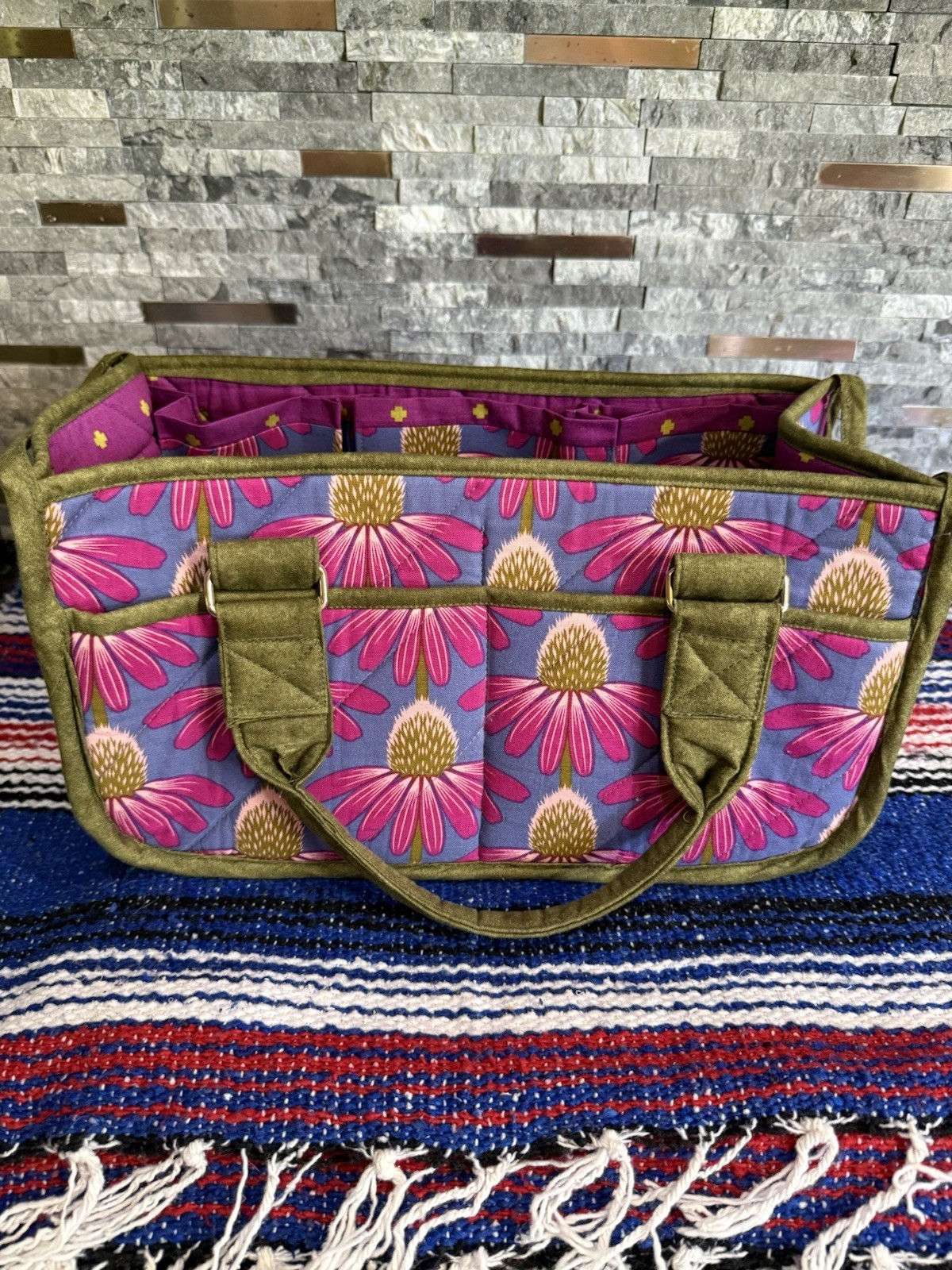 Handmade Fabric Tote Bag