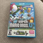 New Super Mario Bros. U + New Super Luigi U Nintendo Wii U - Tested No Manual