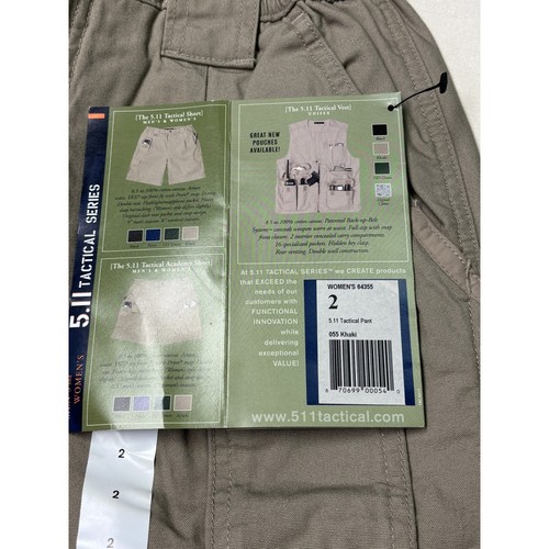 Neu mit Etikett 5.11 Tactical ABR™ Pro Damenhose Größe 2 khaki Baumwolle Cargohose W24 L30 - Bild 4 von 15
