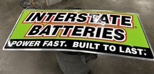 Sign Interstate Batteries 24x60 Metal Power Fast Built To Last Car Truck Utv Sign Interstate Batteries 24x60 Metal Power Fast Built To Last Car Truck Utv
