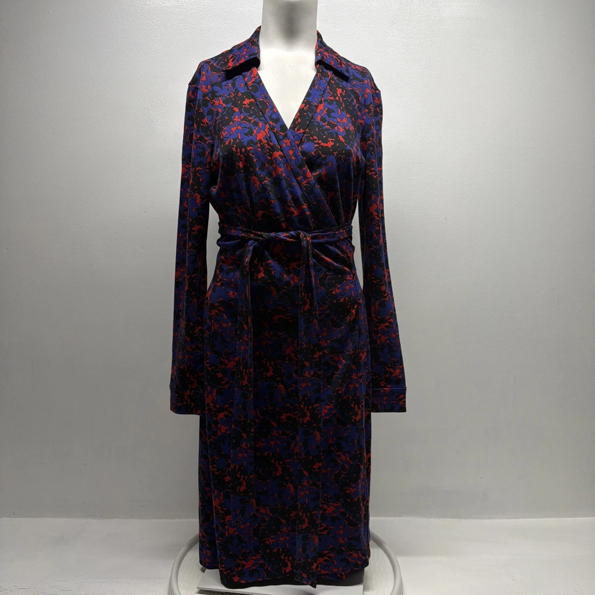 Diane von Furstenberg Cotton Long Sleeve Wrap Dresses for sale | eBay