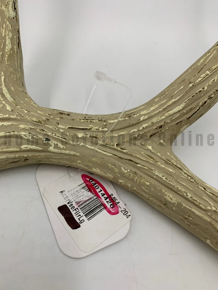 Декоративный предмет рога из искусственной смолы Pottery Barn 13 дюймов #9891B - Изображение 2 из 3