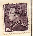 Belgium 1938-1945, king Leopold III facing left, set of 6 antique stamps — photo 6