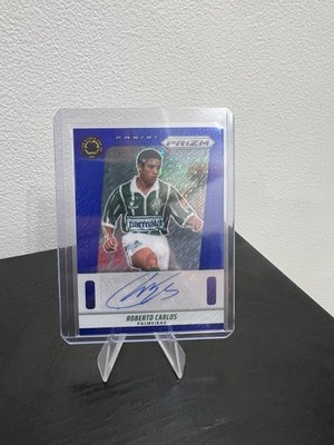 2025 FIFA Club World Cup Roberto Carlos Flashback Blue Shimmer Auto #26