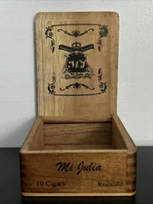 La Flor Dominicana Air Bender Guerrero Empty Wood Cigar Box