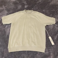 Fear of God Essentials SS22 Raglan Crewneck Sea Foam Green Men's Small NWT