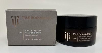 True Botanicals Calm Ginger Turmeric Cleansing Balm 3.4 oz w/Box READ DESCRIPTON