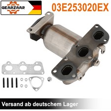 KRÜMMER-KATALYSATOR KAT Geeignet für Skoda Fabia I 6Y2 1.2 2003-2008 Edelstahl