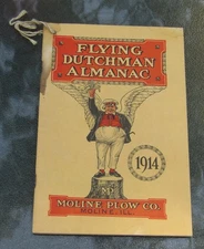 1914 Moline Plow Company Moline Illinois Flying Dutchman Almanac 64 Pages CLEAN