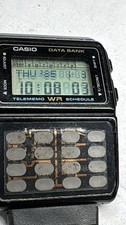 1985 Casio Data Bank DBC-61 Calculator 676 Digital Vintage Men’s Watch (A10)