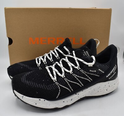 Merrell Womens Size 8.5 Bravada 2 Black White Waterproof Hiking Shoes Sneakers