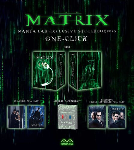 Matrix 4K UHD - One Click Box Set - MantaLab - Steelbook - OOP - NEU & OVP - Bild 14 von 17