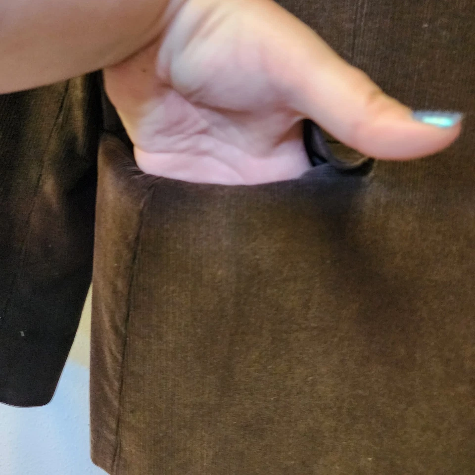 Composiciones Chaqueta Blazer Pana Mujer 10 De Colección Dinero Antiguo Campo Foto 4 de 4