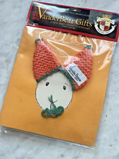 NEW Muffy Vanderbear A GIFT FOR HOPPY Knitted Carrot EarMuffs  Gift box FrESHIP