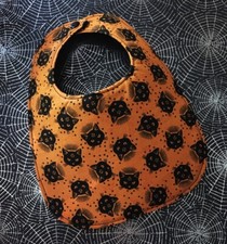 Wicked Black Cat Baby Bib