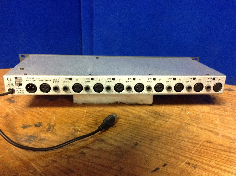 Biamp E17934 Advantage EX Expansion Module 8-Channel Rack Microphone Mixer - Image 4 of 4