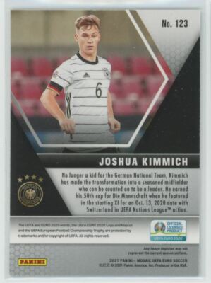 2021 Panini Mosaic UEFA EURO Joshua Kimmich Germany #123 | eBay