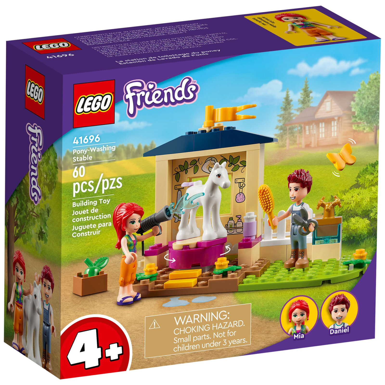 LEGO Friends Sets: 41696 Pony-Washing Stable NEW