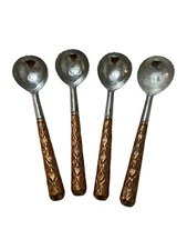 Handmade Serving Spoons Set Of 4