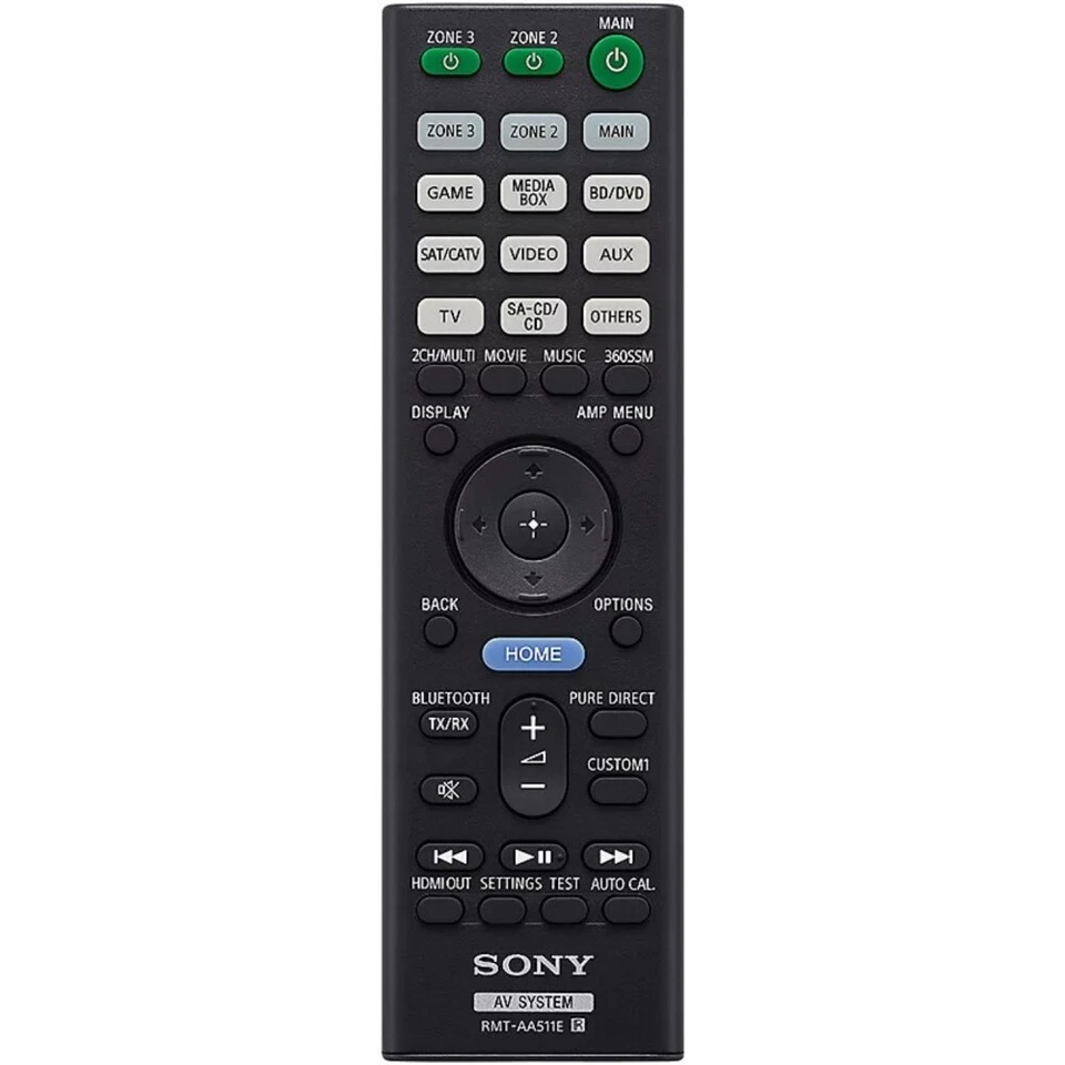 Sony TA-AN1000 - Receiver - 8K - 7.2-Kanal-AV-Verstärker - AV-Receiver -schwarz - Bild 4 von 4