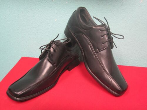 Alberto Fellini Black Square Toe Lace Up Dress Shoes Men's Size 10.5 NEW w/o Box - Picture 1 of 10