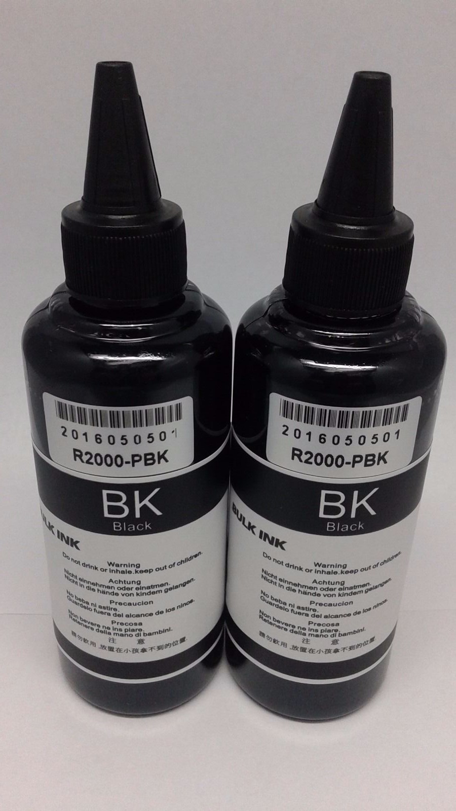 R2000 Ink 200ml Photo Black Bulk Refill Ink for Epson Compatible R800 R1800 R2000 ...