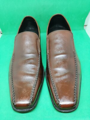 Donald J Pliner ITALY Reede I20 Brown Loafers Mens Shoe  display picture 2