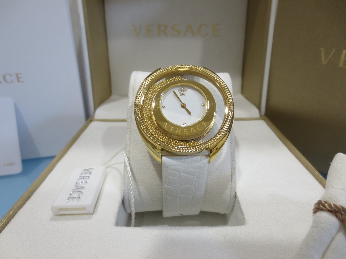 Versace Destiny Spirit White leather watch Watch Versace White in Steel - 44789802 main image 3