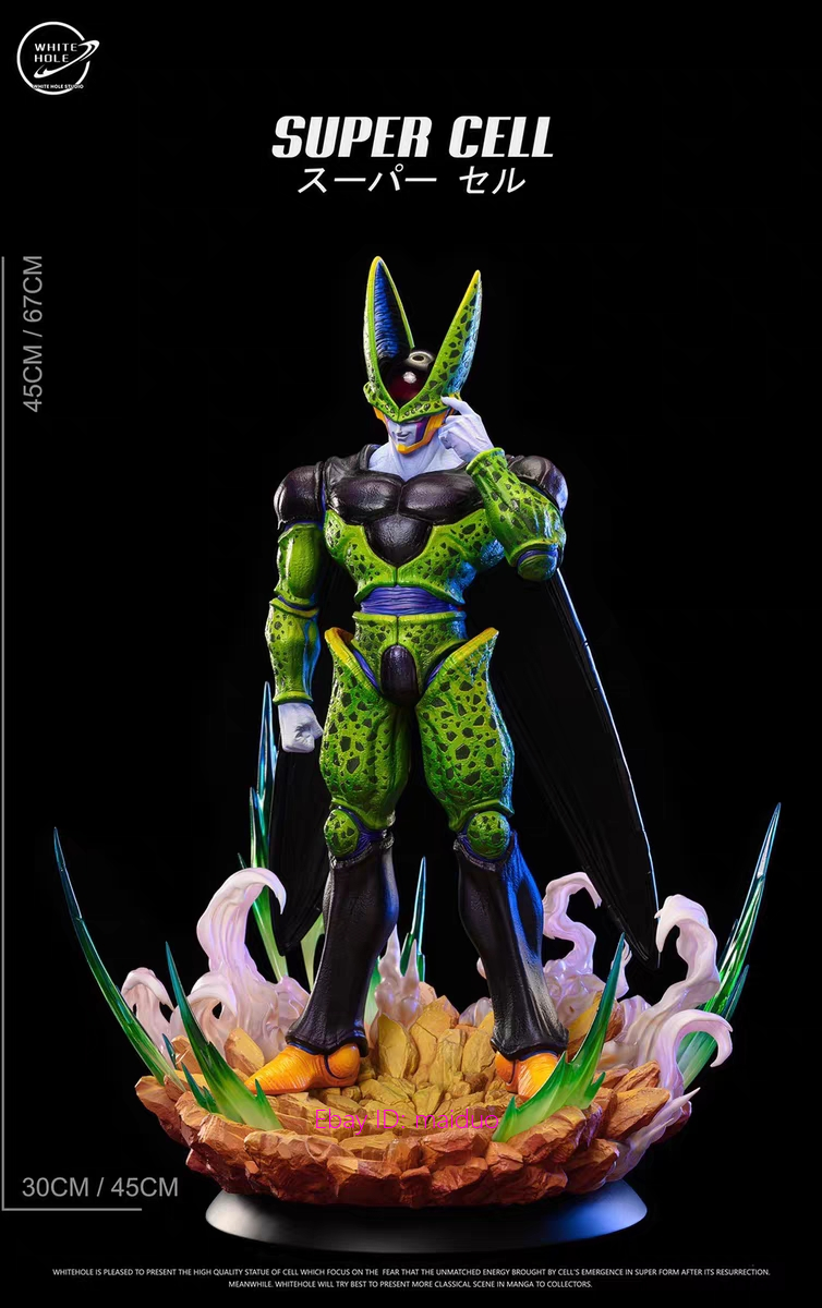 White Hole Studio SS2 Cell Resin Dragon Ball Statue EX White Hole Studio SS2 Cell Resin Dragon Ball Statue EX