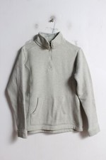 Technicals Womens Fleece Lined Sweatshirt - Grey -Size 10 K89 
