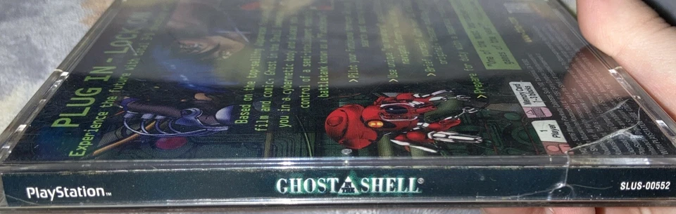Sony PS1 NTSC-U/C Ghost In The Shell With Manual - Image 4 of 4
